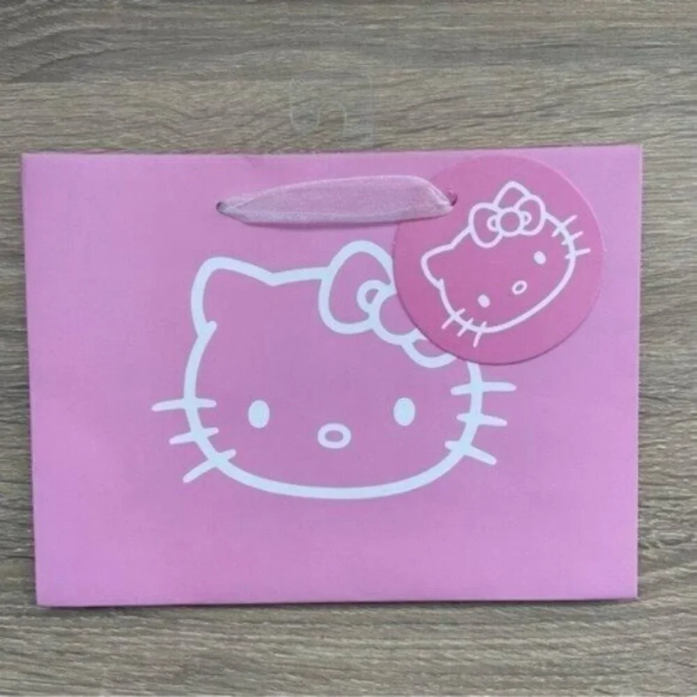 Hello Kitty Pink Hello Kitty Face Small Gift Bag NEW